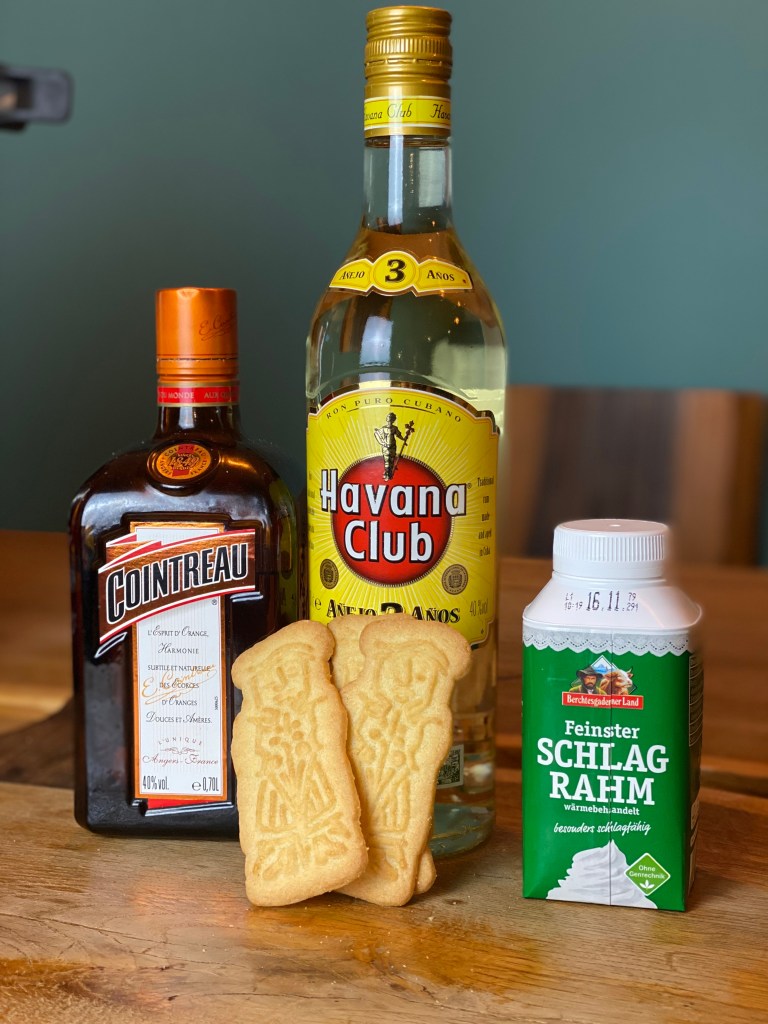 Zutaten für den selbstgemachten Spekulatiuslikör Blog nachhaltigerundgenuss.com