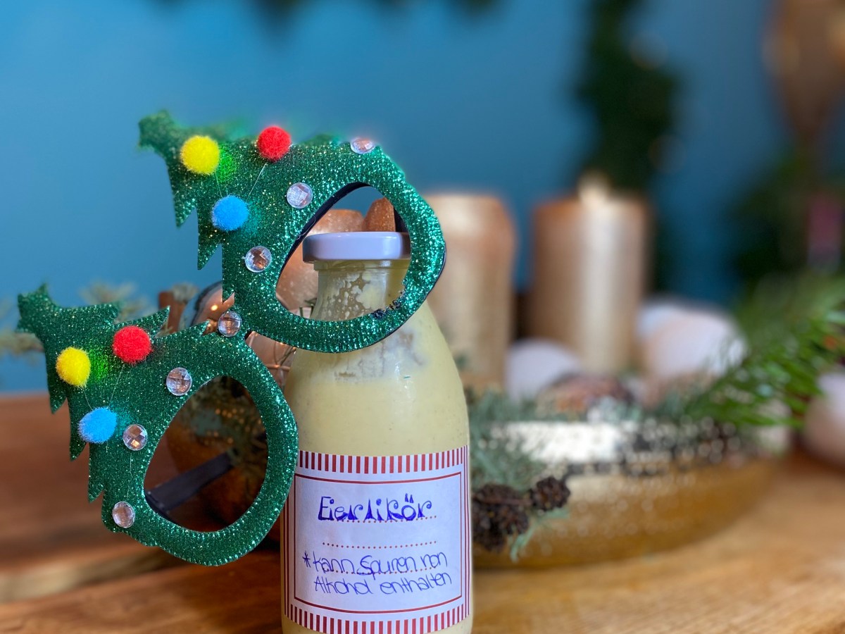 Selbstgemachter Eierlikör