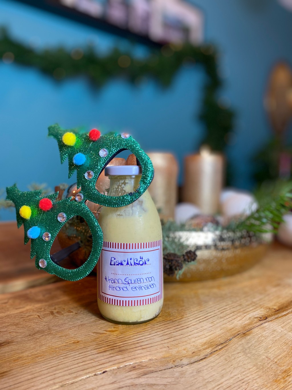 Selbstgemachter Eierlikör