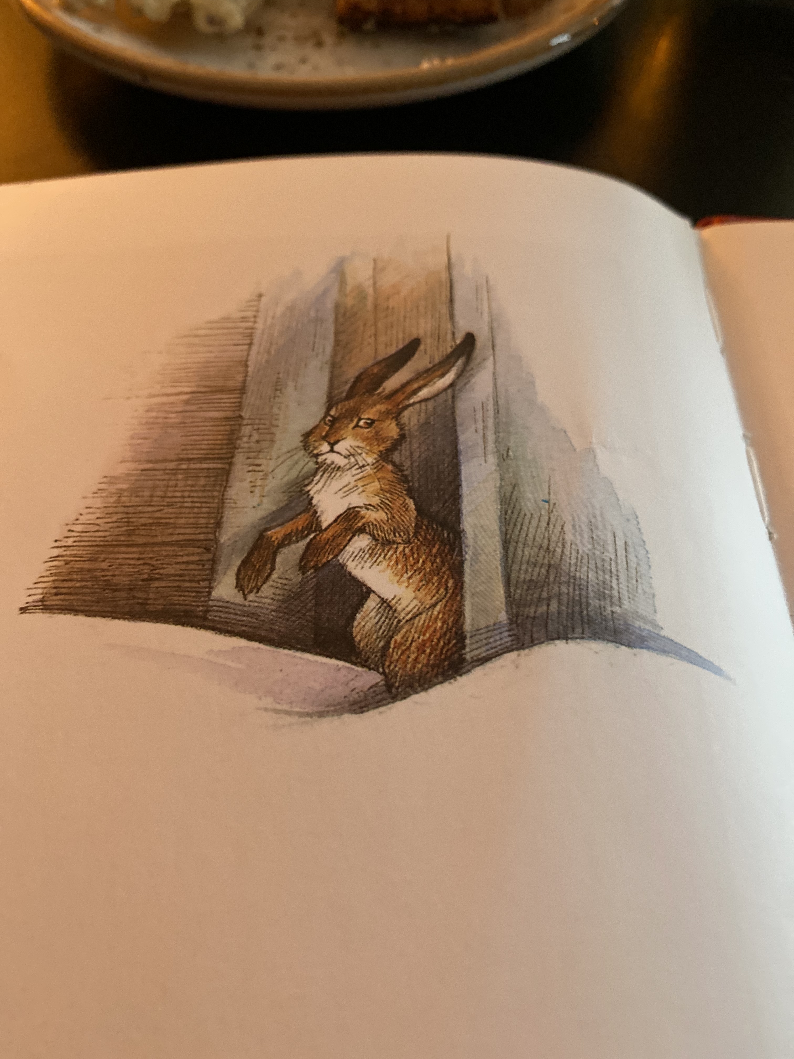 Bildillustration aus dem Buch Es klopft bei Wanja Geschenkidee von Anna-Lena Tacke auf ihrem Blog