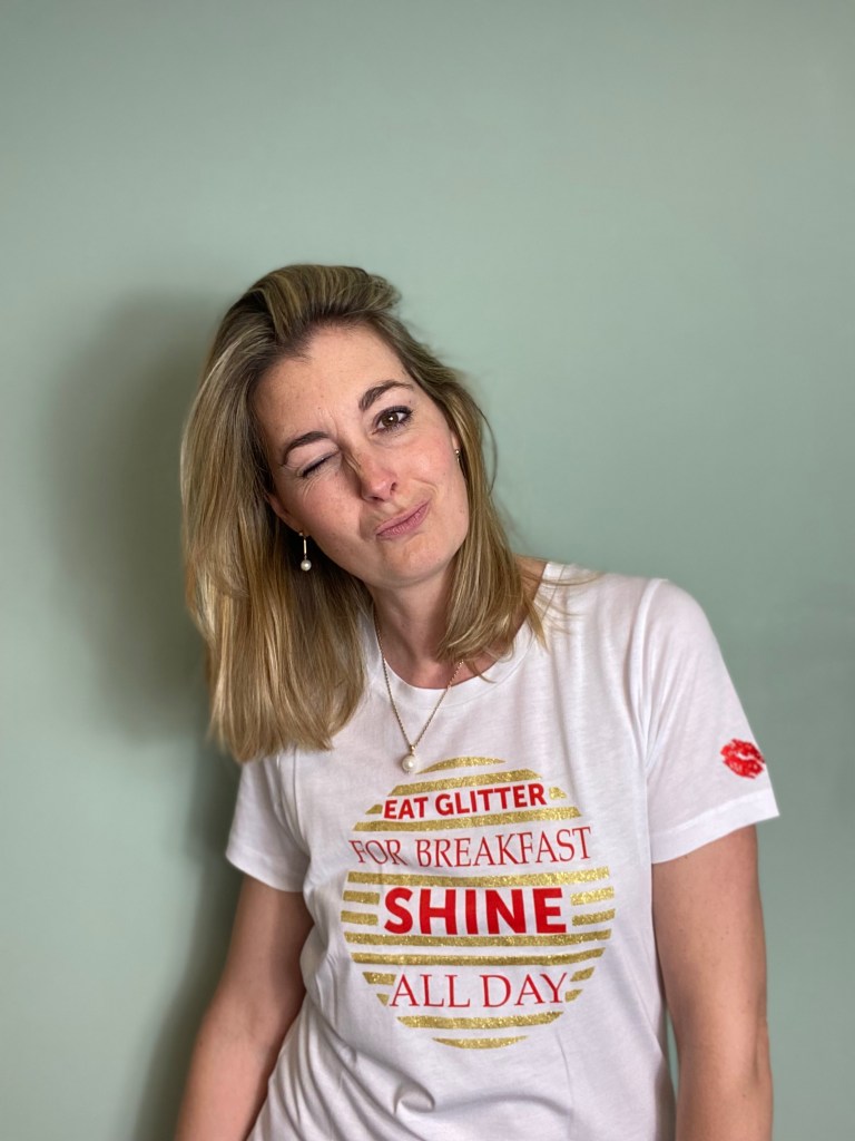 Anna-Lena Tacke nachhaltiger Lifestyle mit Luftkuss Mode T-Shirt