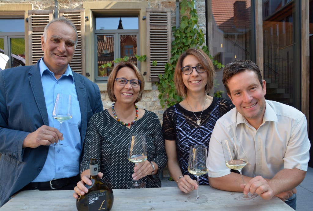 Familie Sauer vom Weingut Rainer Sauer Escherndorf, Blogartikel nachhaltigerundgenuss.com