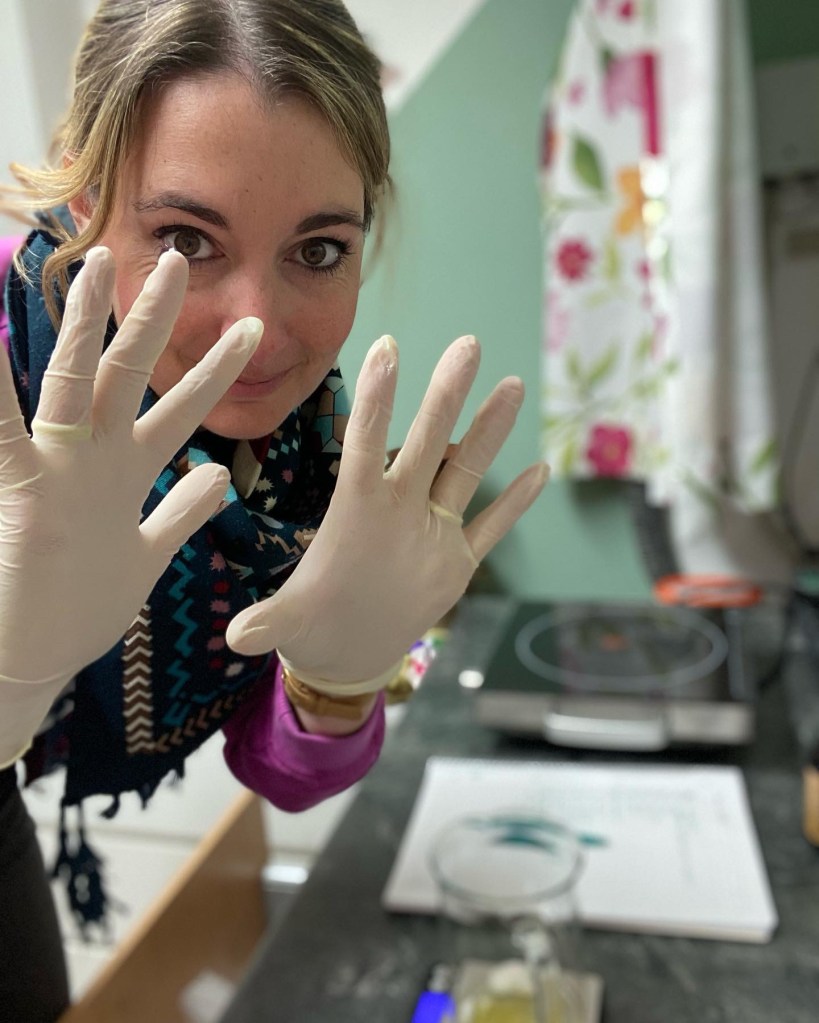 Hygienisches Arbeiten ist wichtig beim Herstellen der eigenen Kosmetik