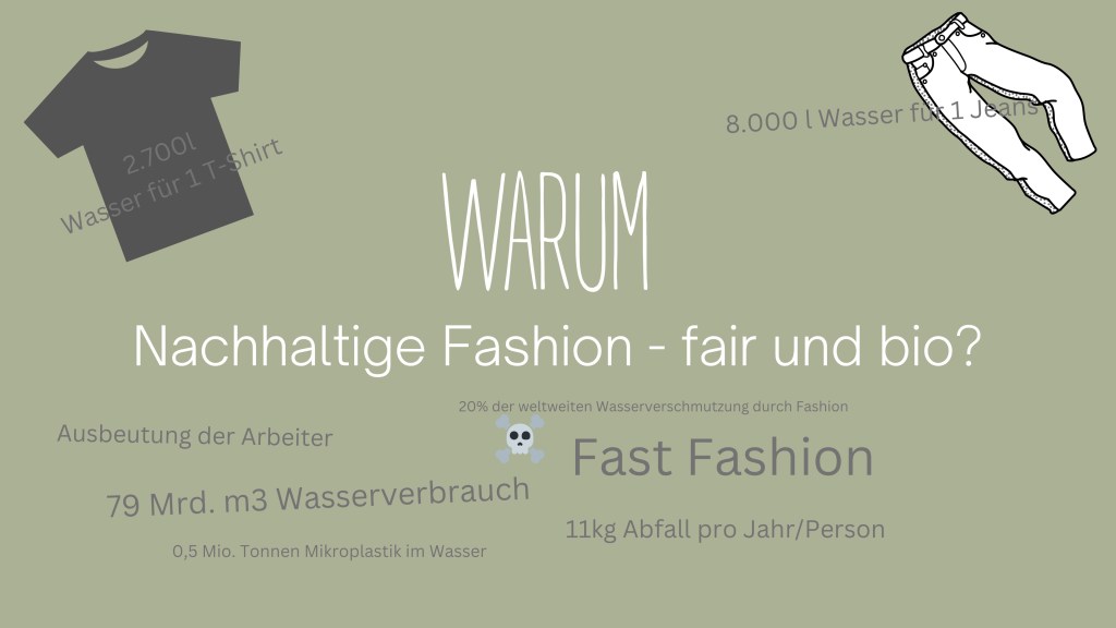 Warum nachhaltige Fashion – Fair &&nbsp;Bio?