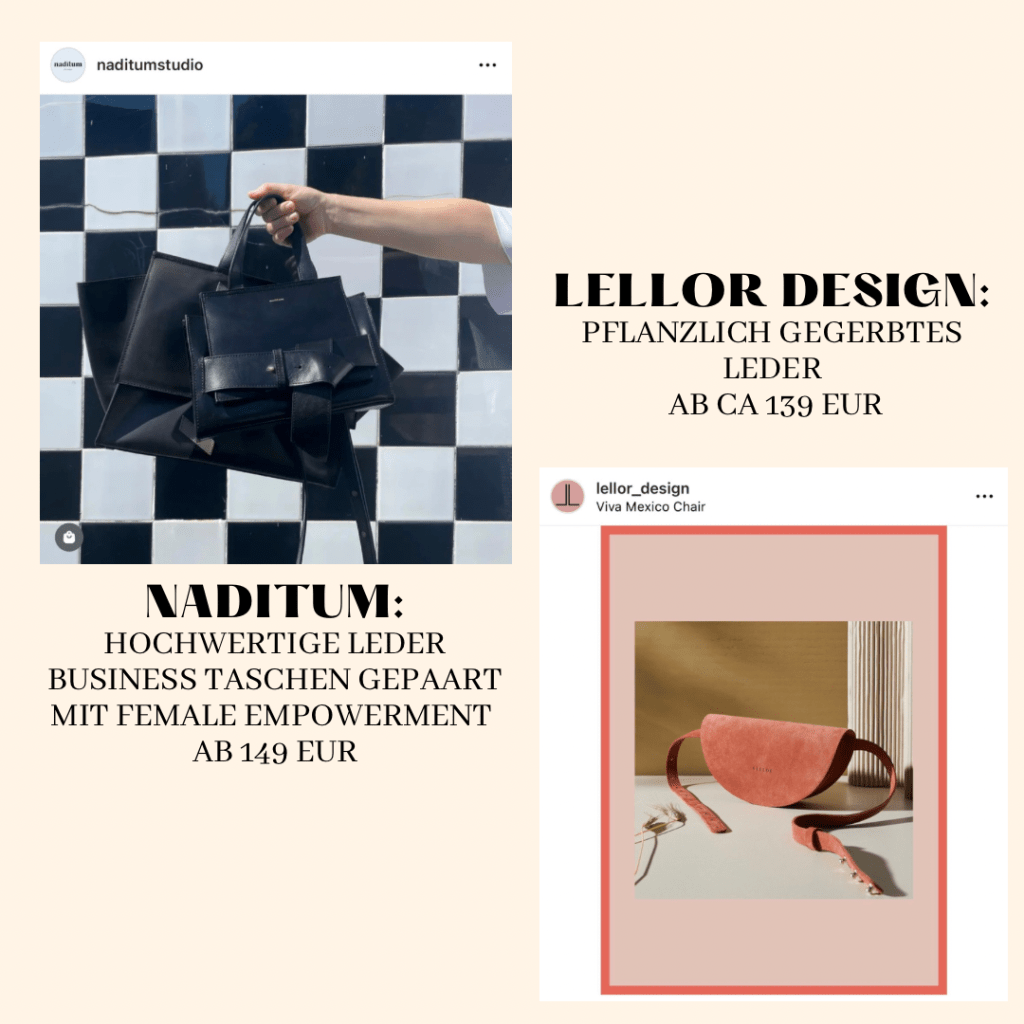 Nachhaltige Handtaschen, 17 faire Marken wie Lellor Design und Naditum