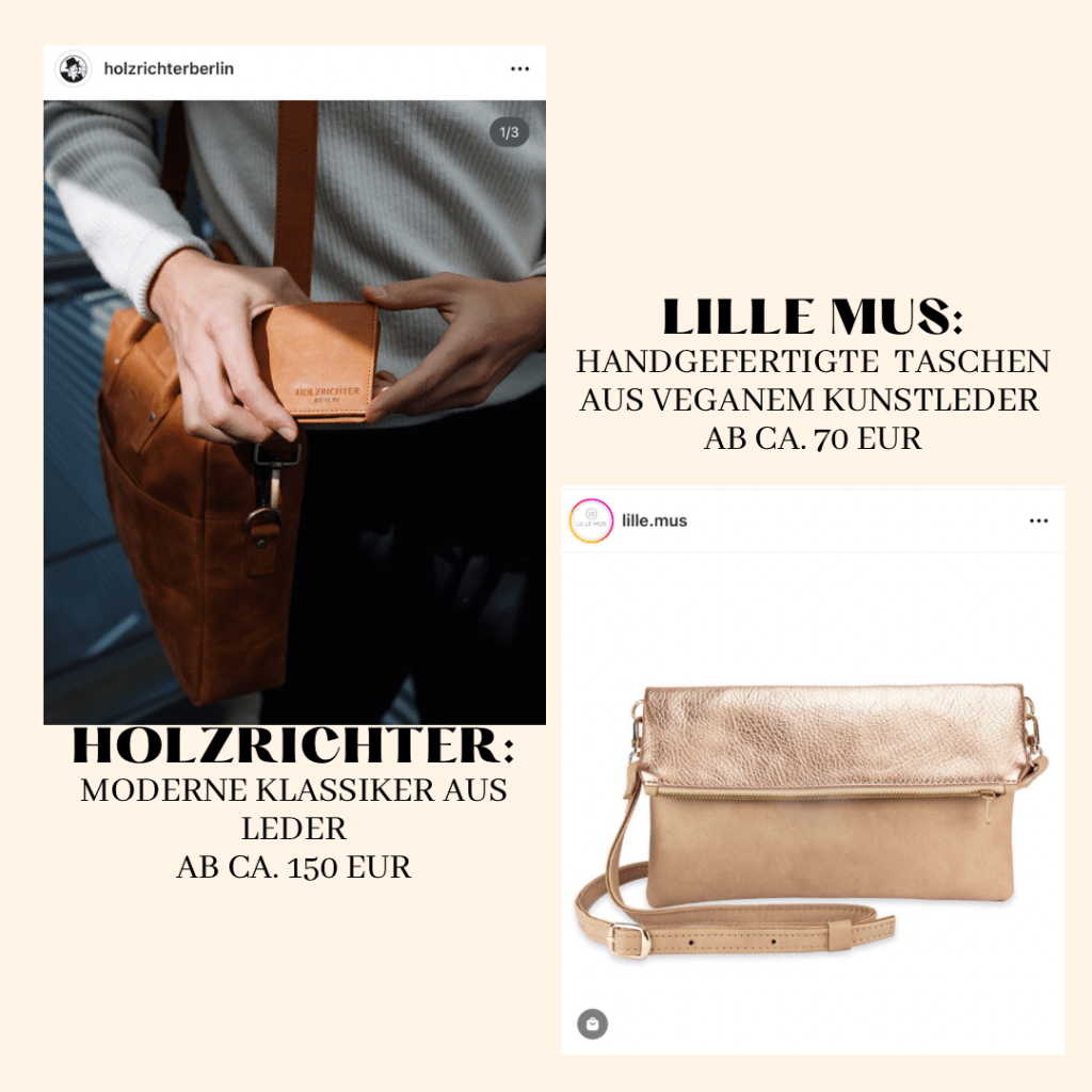 Nachhaltige Handtaschen, 17 faire Marken wie Lille Mus und Holzrichter